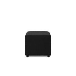 Neo Micro Pouf, Color: BLACK, Size: 50x50