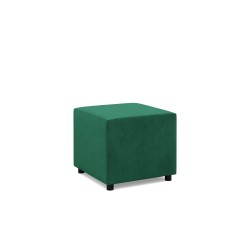Puf Neo Kronos, Color: VERDE BOTELLA, Tamaño: 50x50