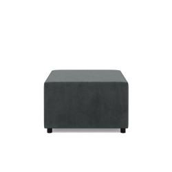Neo Kronos Pouf, Color: DARK GRAY, Size: 70x70