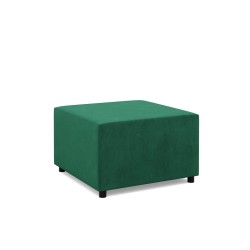 Puff Neo Kronos, Farbe: FLASCHENGRÜN, Größe: 70x70