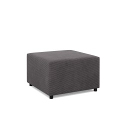 Neo Poso Pouf, Color: DARK GRAY, Size: 70x70