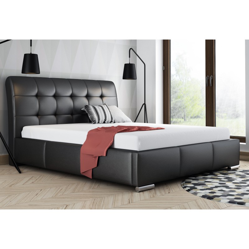 Rebma Upholstered Bed with Storage - Luxury and Comfort in One