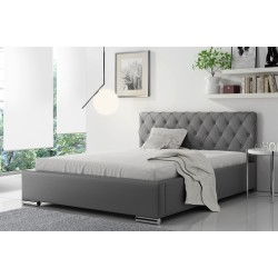 Brescia Upholstered Bed with Bedding Storage - Eco Leather, Soft 29 | Exceptional Comfort and Style