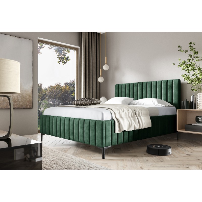 Amalfi Upholstered Bed with Storage – Comfort and Elegance in One