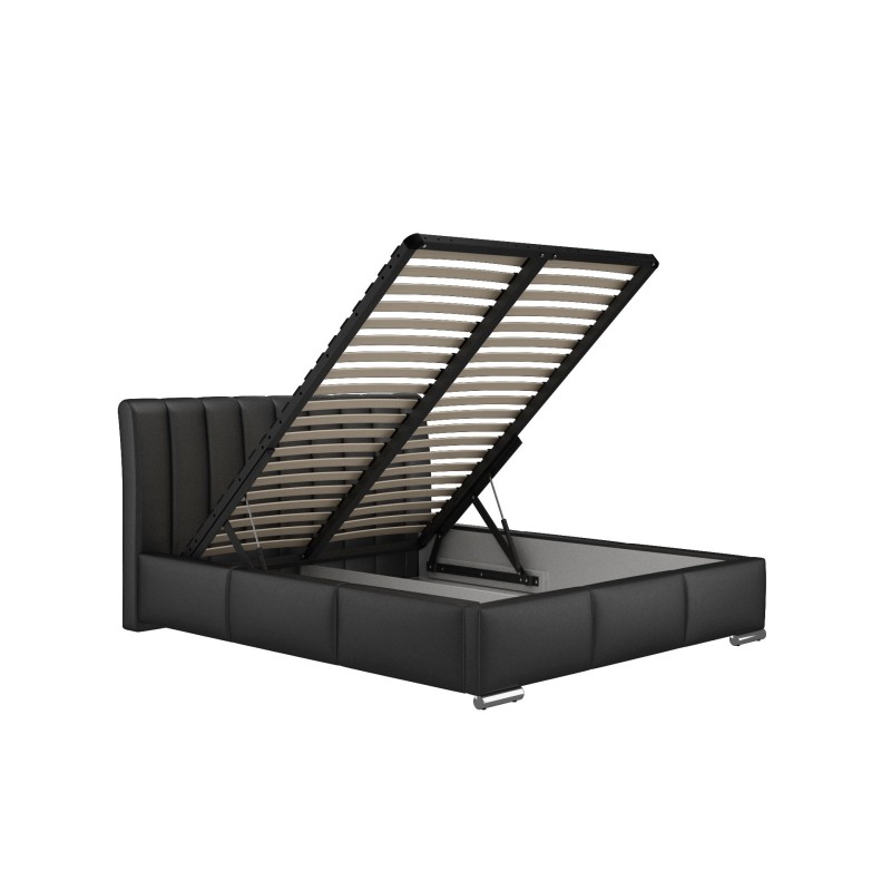 Firenze Upholstered Bed with Storage - Luxury and Functionality in One