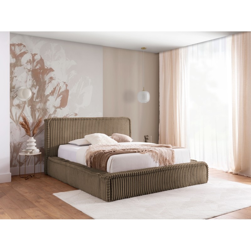 Torino Upholstered Bed with Bedding Storage - Exceptional Comfort and Elegance