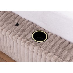 Torino Upholstered Bed with Bedding Storage - Exceptional Comfort and Elegance