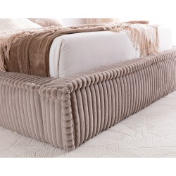 Gepolstertes Bett Torino mit Bettkasten - Außergewöhnlicher Komfort und Eleganz