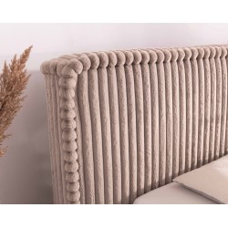 Cama Tapizada Torino con Contenedor para Ropa de Cama - Comodidad y Elegancia Excepcional