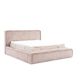 Torino Upholstered Bed with Bedding Storage - Exceptional Comfort and Elegance