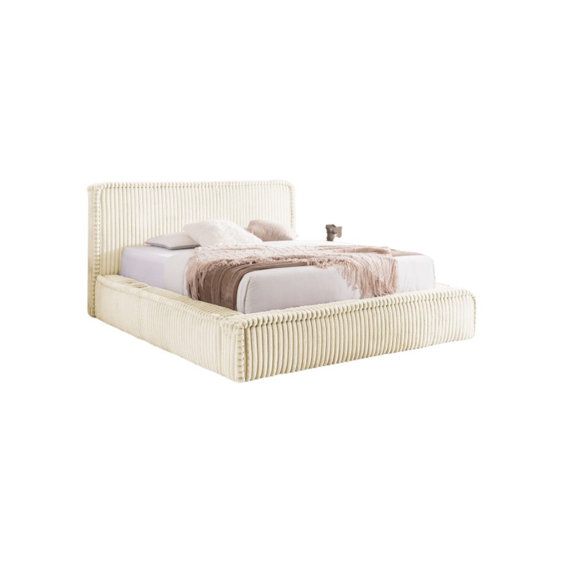 Torino Upholstered Bed with Bedding Storage - Exceptional Comfort and Elegance
