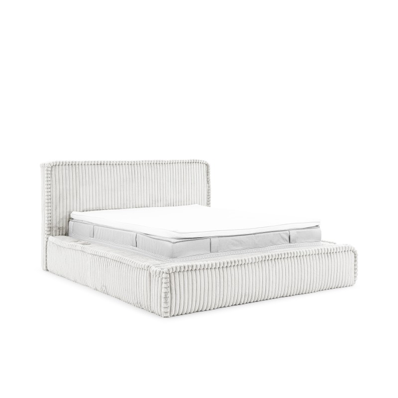 Torino Upholstered Bed with Bedding Storage - Exceptional Comfort and Elegance