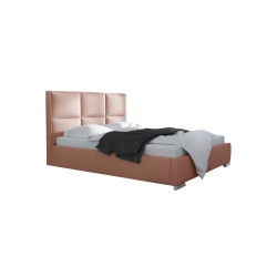 Como upholstered bed with bedding storage - Comfort and style in one