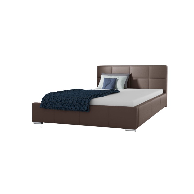 Ліжко оббите тканиною Venezia - Розкішний комфорт і елегантність | [Nazwa Sklepu]