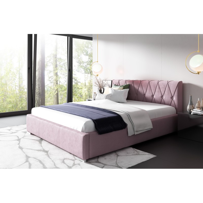 strongMeta Title:/strong Siena Upholstered Bed with Bedding Storage, Weave, Soro 61