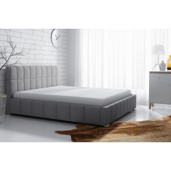 Gepolstertes Bett Imperia mit Bettkasten Velvet, Soro 93 - Eleganz und Komfort