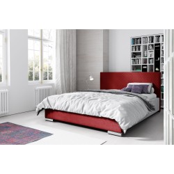 Bero Upholstered Bed with Bedding Storage Velour, Riviera 61 - Style and Comfort in One