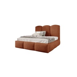 Cama tapizada Omega con cajón para ropa de cama Boucle, Balo 20078 - comodidad y estilo en uno