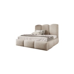 Gepolstertes Bett Omega mit Bettkasten Boucle, Balo 20074 - Komfort und Stil in einem
