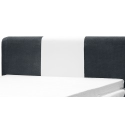 Orio Upholstered Bed with Bedding Storage | Best Quality Eco Leather, Madrid 920 + Dot 95