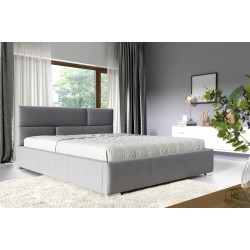 Cama Tapizada de Lujo Erdna con Contenedor para Ropa de Cama Terciopelo, Soro 90 | Tienda de Muebles