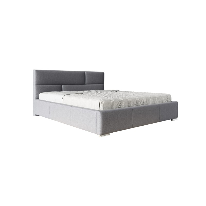 Cama Tapizada de Lujo Erdna con Contenedor para Ropa de Cama Terciopelo, Soro 90 | Tienda de Muebles