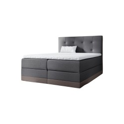 Lino continental bed with bedding containers - Comfort and functionality