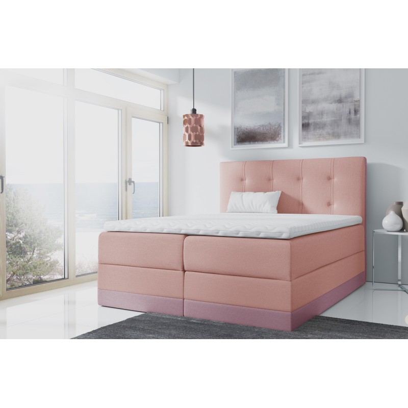 Cama continental Lino con cajones para ropa de cama - Comodidad y funcionalidad