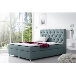 Cama continental Nero con contenedor para ropa de cama - Comodidad y estilo en uno - nan, Primo 8813