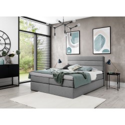 Alto Continental Bed in Raquel 4 Fabric - Comfort and Design in One