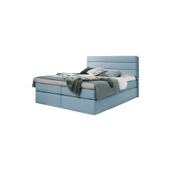 Alto Continental Bed in Raquel 4 Fabric - Comfort and Design in One