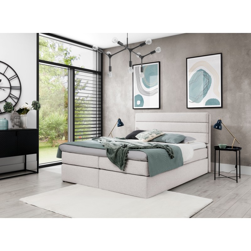 Kontinentalbett Alto im Stoff Raquel 4 - Komfort und Design in Einem