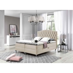 bMeta Title:/b Tono Continental Bed with Decorative Quilting - Luxury and Functionality in One