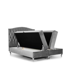 bMeta Title:/b Tono Continental Bed with Decorative Quilting - Luxury and Functionality in One