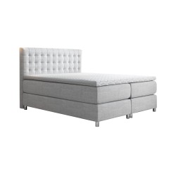 Cama continental Hexa con acolchado decorativo: descanso lujoso