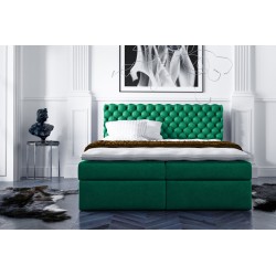 bMeta Title:/b Cama continental Lumo con acolchado decorativo - Lujo y comodidad en tu dormitorio