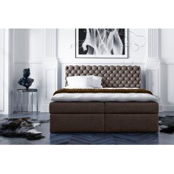 bMeta Title:/b Cama continental Lumo con acolchado decorativo - Lujo y comodidad en tu dormitorio