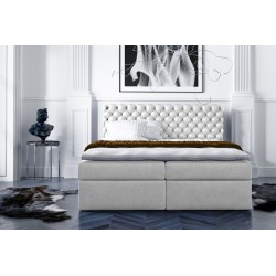 bMeta Title:/b Cama continental Lumo con acolchado decorativo - Lujo y comodidad en tu dormitorio