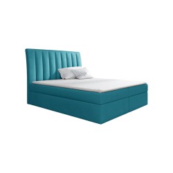Luxurious and comfortable Rene continental bed with a storage compartment for bedding.
