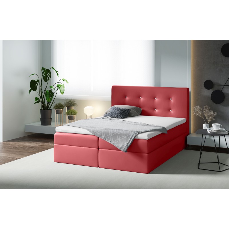 strongMeta Título:/strong Cama continental Mezo con contenedor para ropa de cama - lujo diario | Tienda de muebles