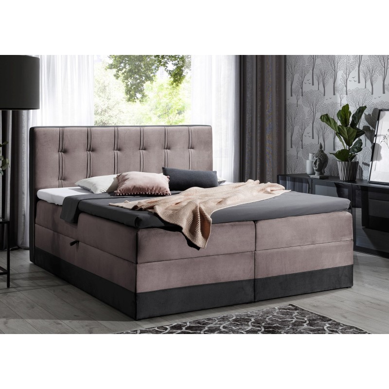 'Cama Continental Exclusiva Orium con Contenedor para Ropa de Cama | nan, Monolith 84 + 92 | Tienda de Muebles'