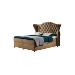 Das Kontinentalbett Vita mit dekorativer Kopfteil-Steppung - Komfort und Eleganz in Ihrem Schlafzimmer.