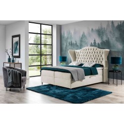 The Vita continental bed with decorative headboard quilting - comfort and elegance in your bedroom