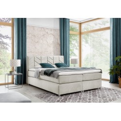Vita continental bed with decorative stitching - Luxury and comfort every night