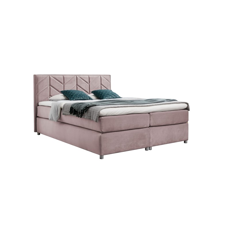 Vita continental bed with decorative stitching - Luxury and comfort every night