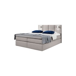 bMeta Titel:/b Kontinentales Bett Forma mit sensorischer Beleuchtung - nan, Raquel 16 | Perfekt für Ihr Schlafzimmer