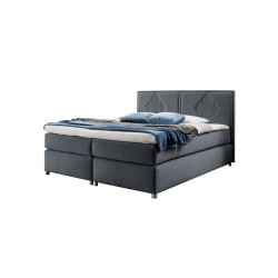 Line continental bed with decorative stitching – elegance and sleeping comfort