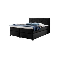 Line continental bed with decorative stitching – elegance and sleeping comfort