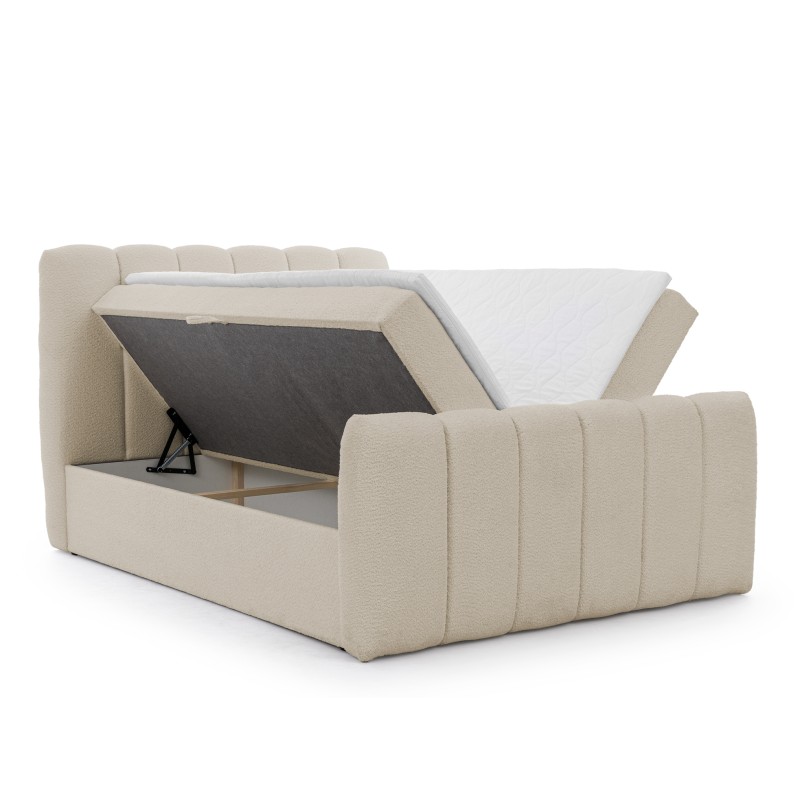 Kontinentales Bett Quen mit Bettkasten | Bequem und funktional | nan, Catch me 27