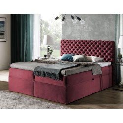 Luxury Chesterfield Continental Bed with Memory - nan, Riviera 97 16 | Premium Style Bedroom